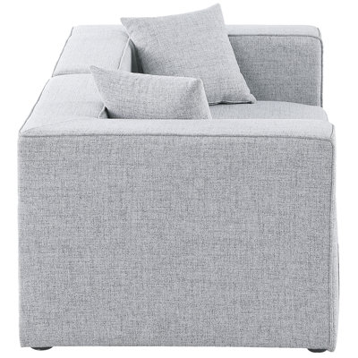 Cube 72'' Upholstered Loveseat