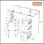 Base de meuble-lavabo 36 po seulement-511046689