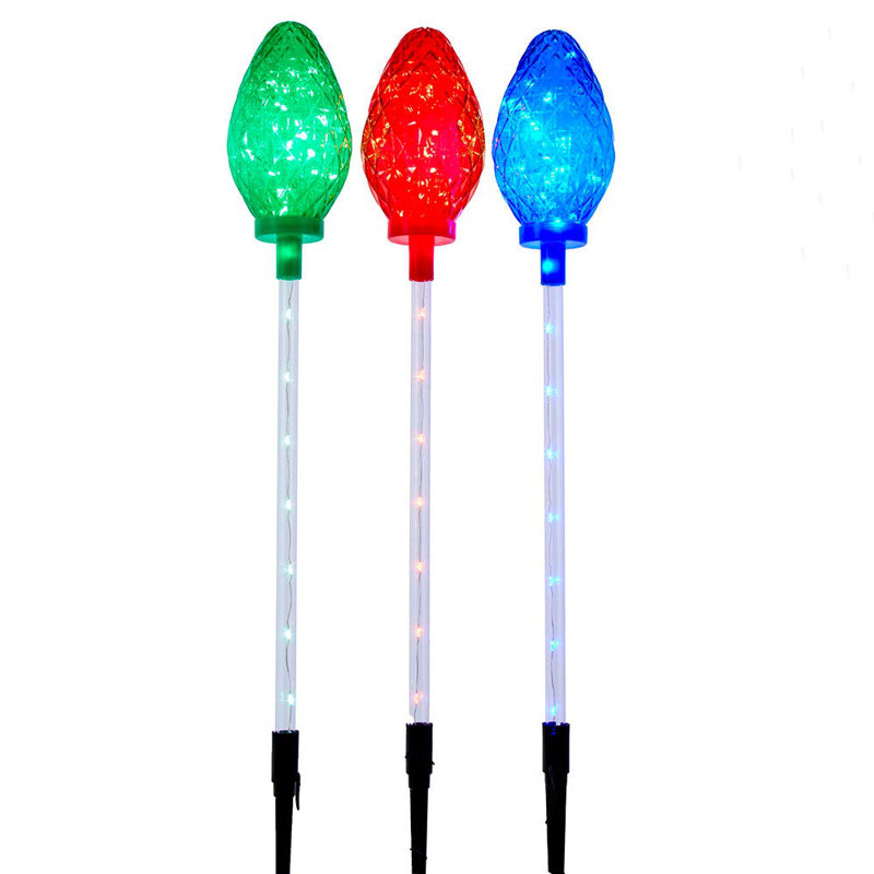 Ensemble de piquets de jardin 3 pièces