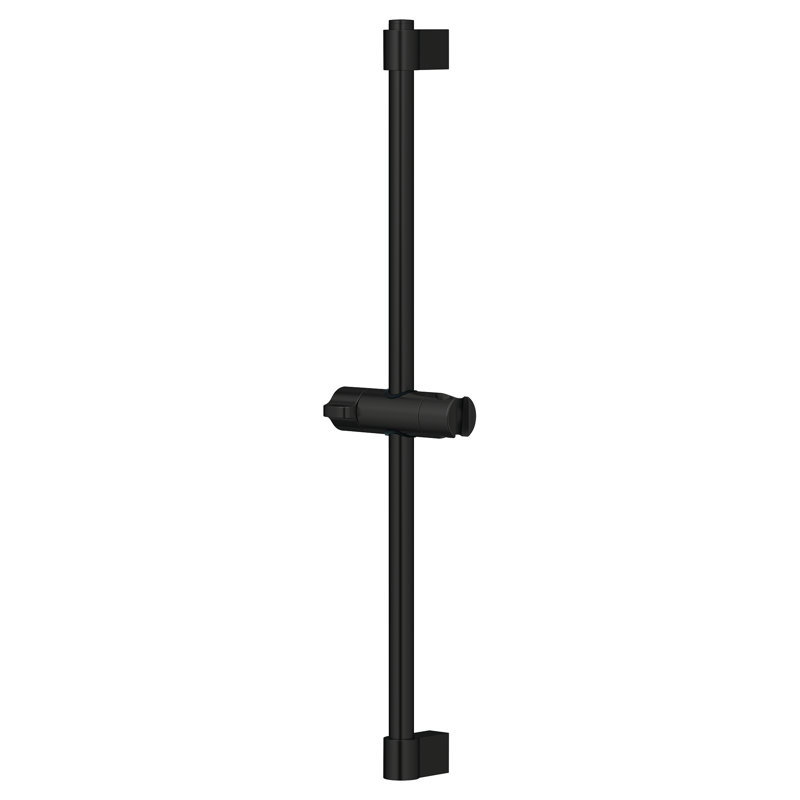 Barre de douche Tempesta 24 po, Noir mat