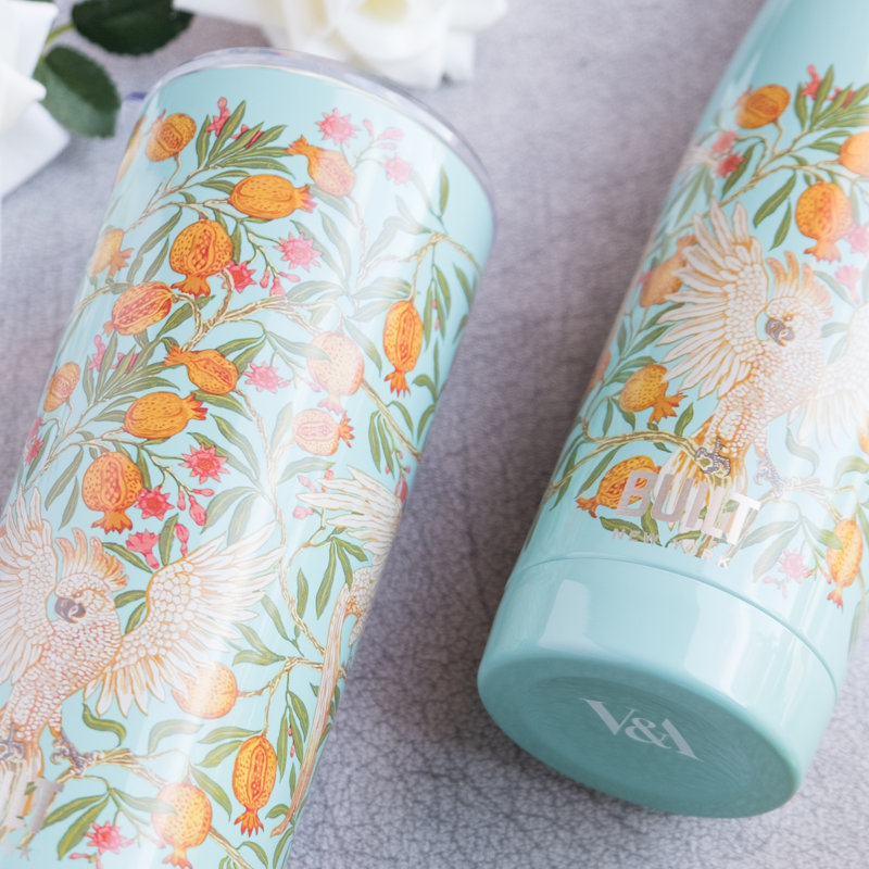 Built BUILT V&A 500ml Stainless Steel Water Bottle