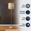 Lampe sur pied à DEL 63,5 po Joel-1191284309