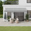 Dakota Fields Polyester Cover Retractable Patio Awning-1481860923-1481860924-1481860925