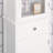 Slim Bathroom Storage Cabinet With Ample Space And Secure Design