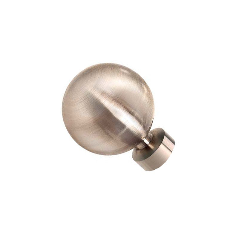 22.86cm Finial, Satin Silver