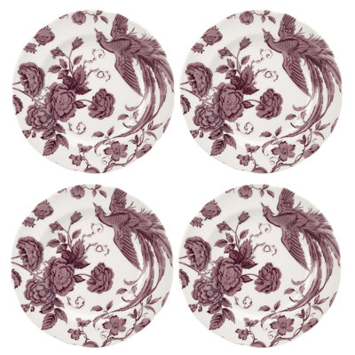 Kingsley Dinner Plates, White