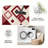 Burgundy Blush Striped carpet-easy to clean, machine-washable, soft and comfortable; suitable for door mats, kitchens, living rooms, bedrooms, corridors, and laundry areas. Easy to clean, durable carpet for home decoration.-129515371
