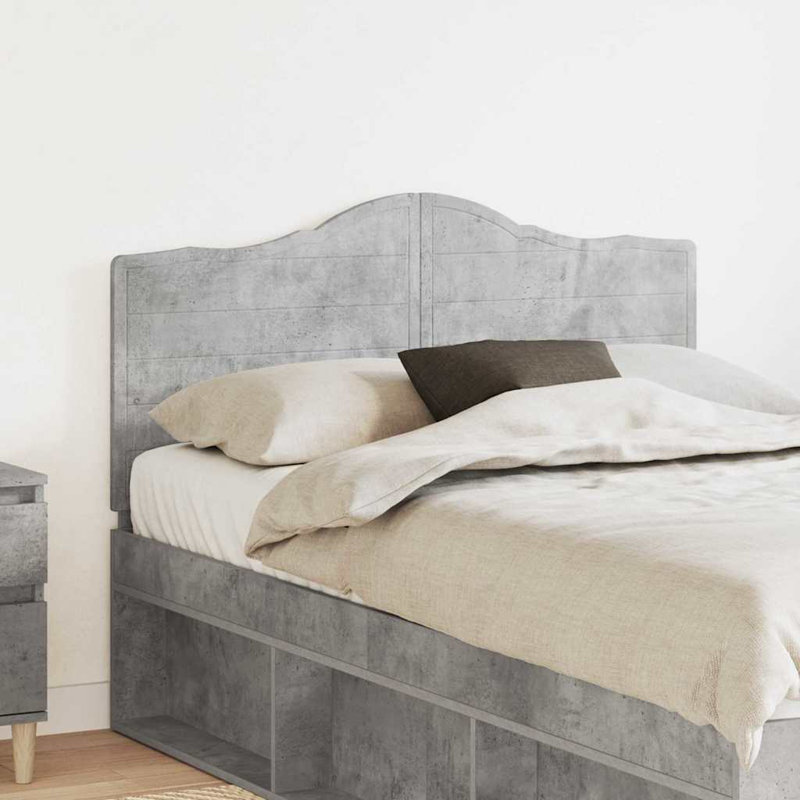 Headboard, EU Double - 135 x 200 cm, Concrete Grey
