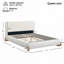 Lit tapissier Boucle-1890900977