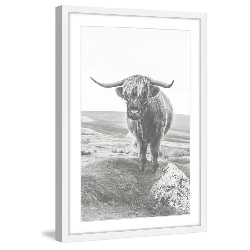 On A Hill - Single Picture Frame Print, 91cm H x 61cm W