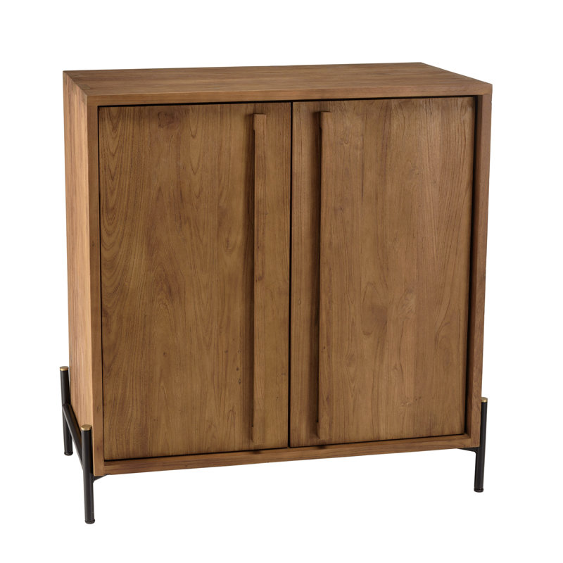 Kuralay 84cm Solid Wood Sideboard