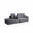 Tissu gris