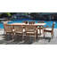 Arbor Outdoor 9 - Piece Teak Dining Set