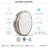 Eryx Acrylic LED Flush Mount Ceiling Light