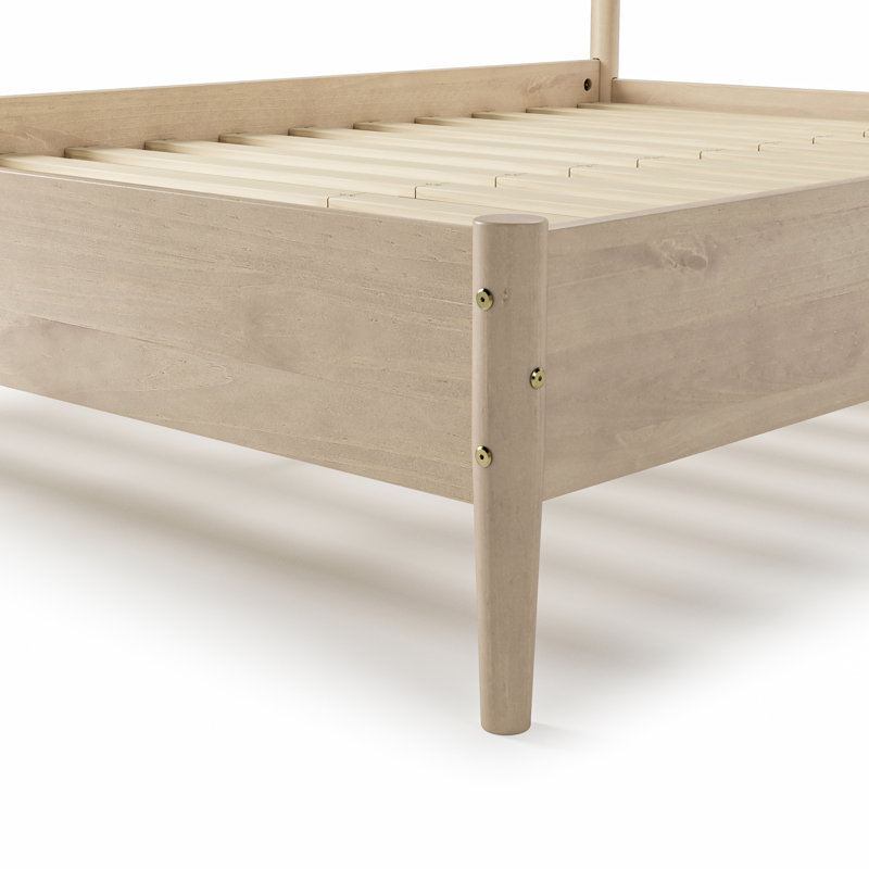Imel Platform Bed, Queen, Light Oak
