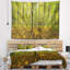 Tapisserie panorama en vert d’automne landscape-28497871