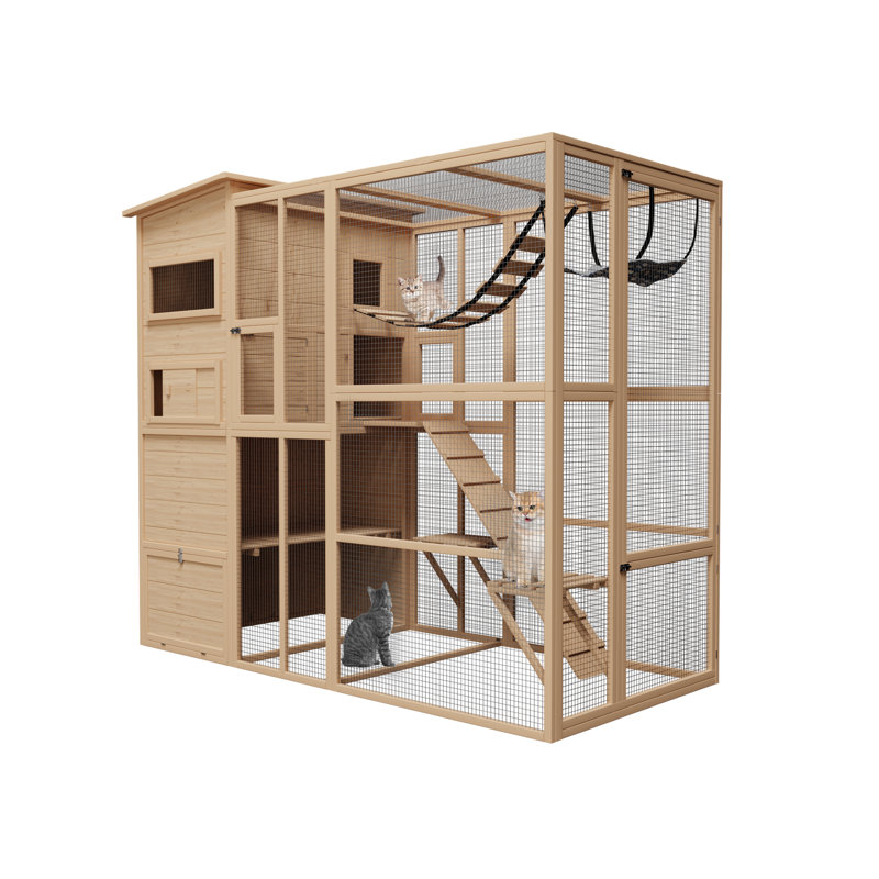 Enclos pour chat Tucker Murphy Pet Catio, Burlywood