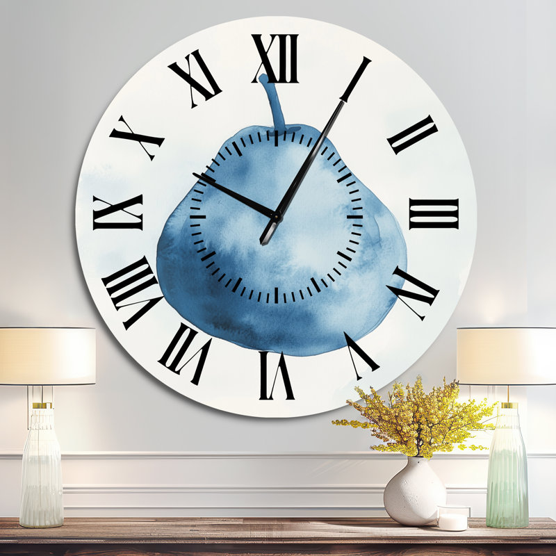 Horloge murale abstraite Cool, Surdimensionné