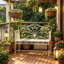 Banc de jardin extérieur, banc de jardin, banc de véranda