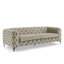 Ghaleb 237Cm Velvet Square Arms Sofa-639926111-639926097