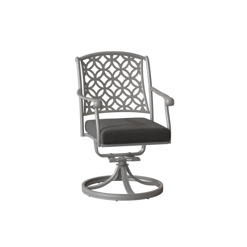 Casa Outdoor Dining Armchair, Pewter, Sesame