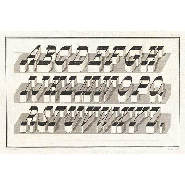 Happy Larry Bold Alphabet | Wayfair.co.uk