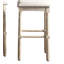 Tabourets de bar en bois rembourrés, ensemble de 2-543624417-540315713