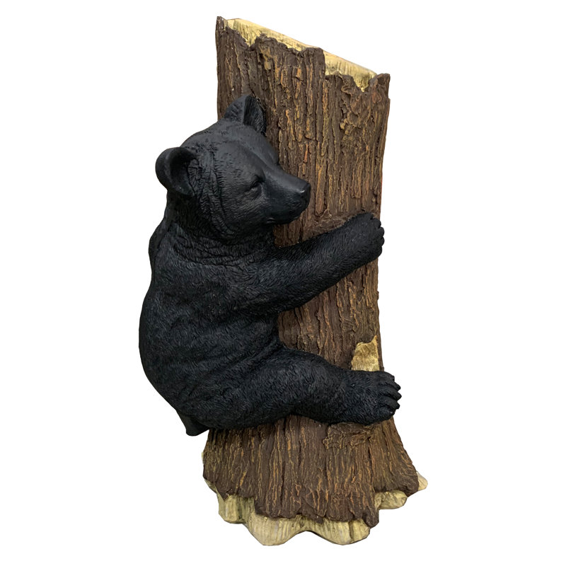 Statue ours grimpant