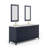 Elizabeth 72" Carrara White Marble Countertop Bath Vanity with Faucet and Mirror-599675538-601787038