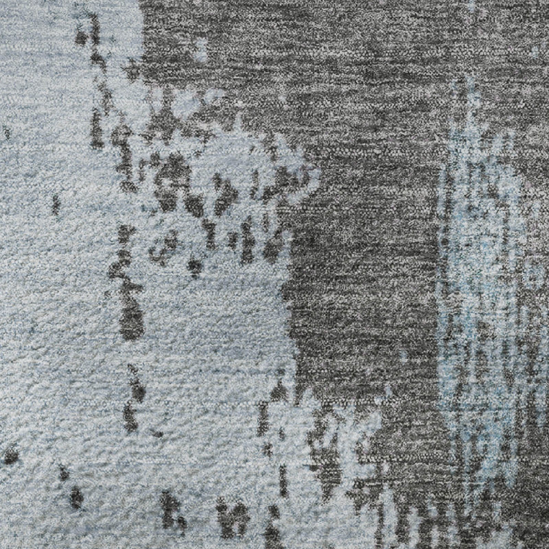 Premium Machine Washable Abstract Rug, Rectangle 2'6" x 3'10"