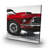 Classic car - 32"x32" art on canvas