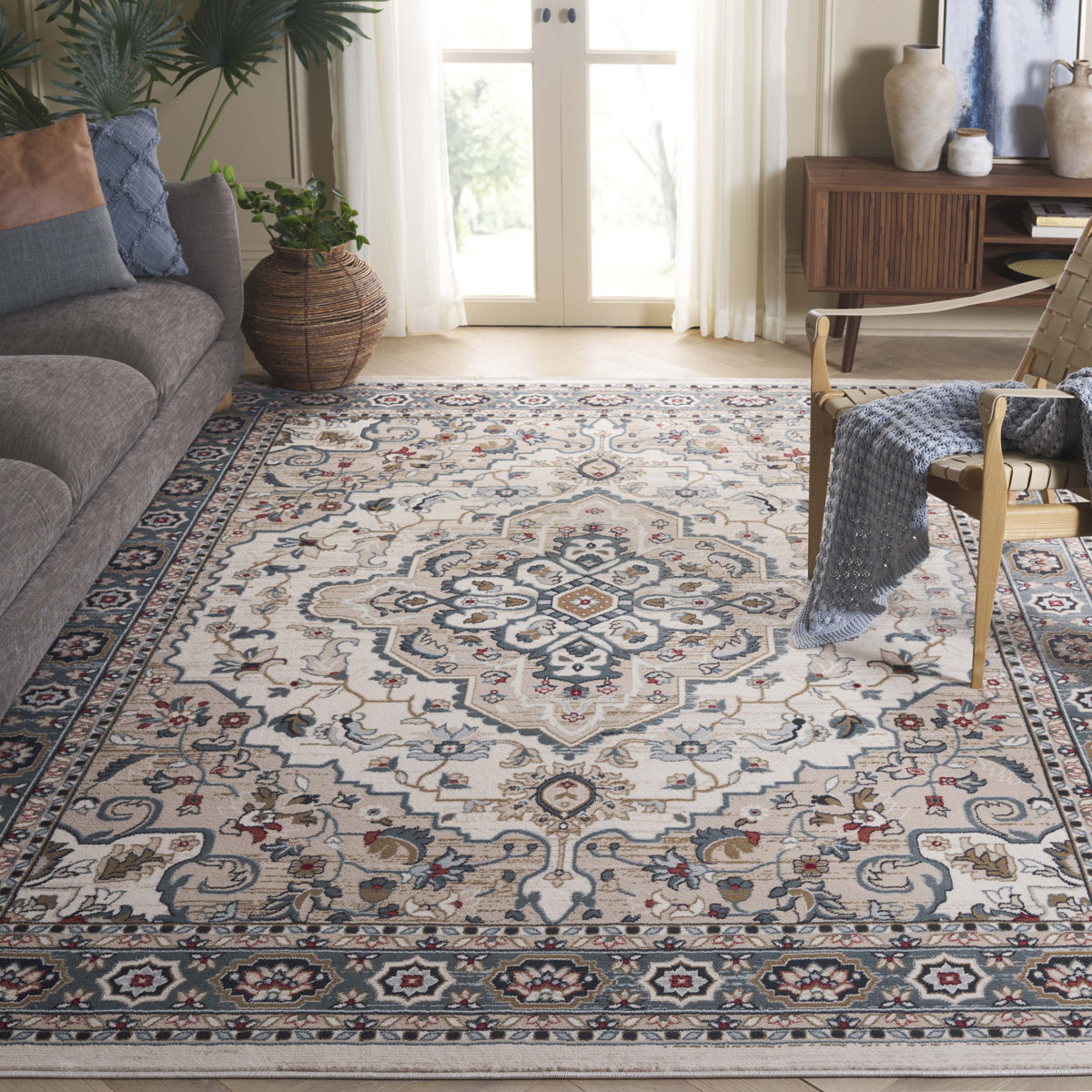 Charlton Home® Klose Performance Oriental Rug & Reviews | Wayfair