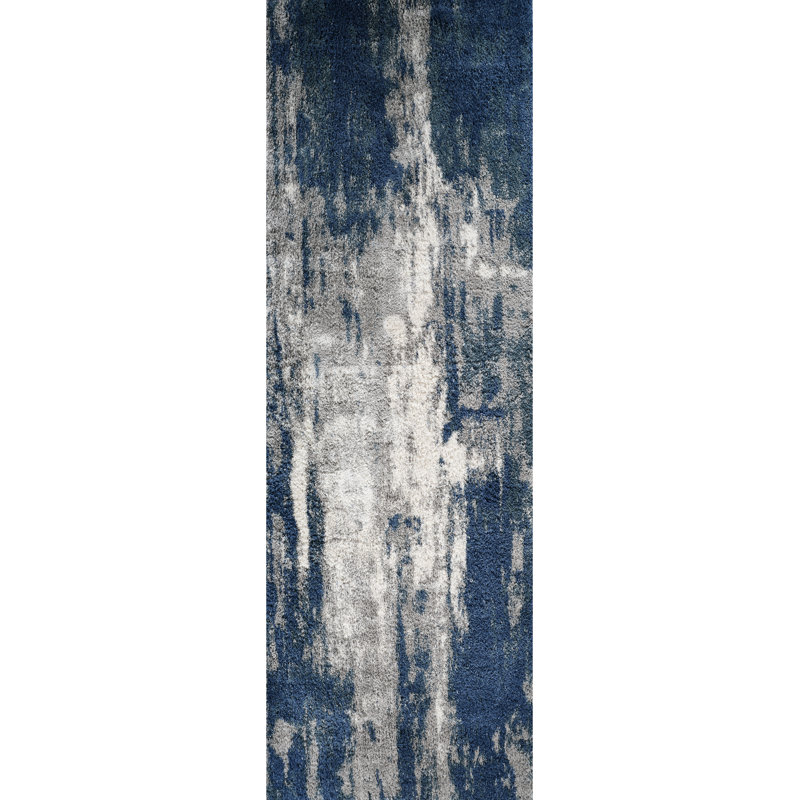 Arlillian Performance Abstract Indoor Rug, Runner 2'6" x 8'