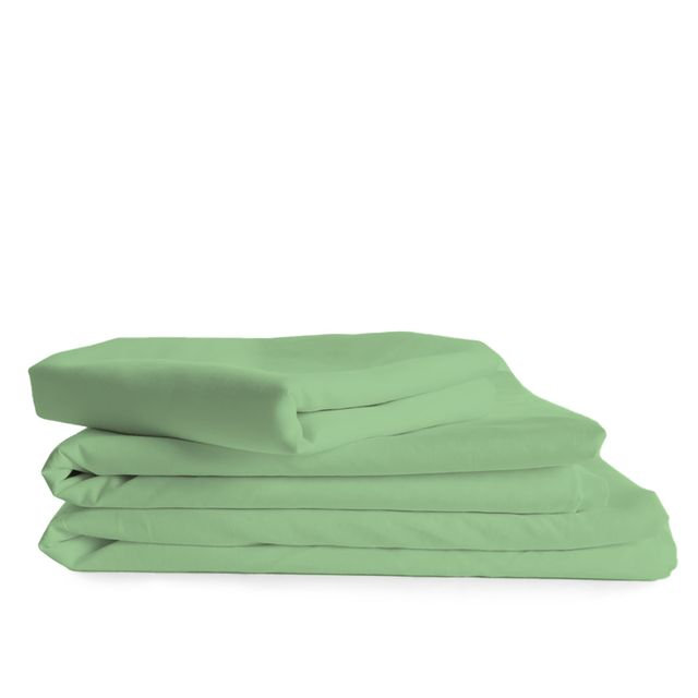 Ensemble de draps rafraîchissant et respirant Hotel Luxurious, Ensemble de draps pour lit simple + deux taies d'o, Mint