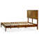 Gonsoulin Solid Wood Bed Frame with Adjustable Headboard/Handcrafted Pattern Platform Bed