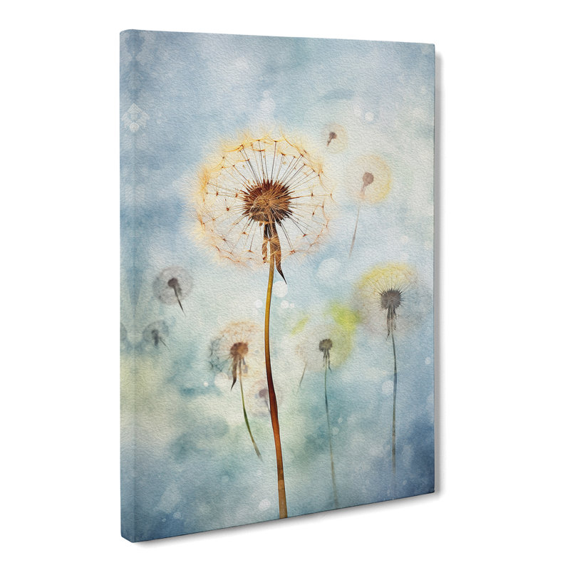 Dandelion Abstract - Wrapped Canvas, 76cm H x 50cm W x 3cm D