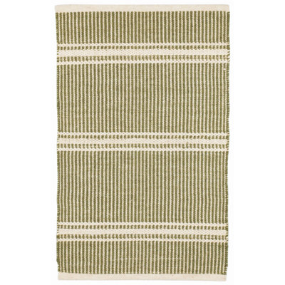 Malta Hand-Woven Striped Wool Rug
