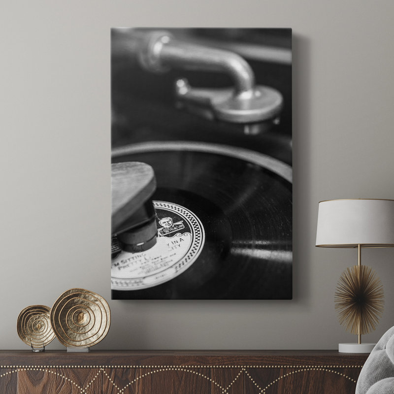 Phonographe - Cavas enveloppés de galerie, H 36 po x l 24 po