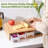 Bamboo Cutting Board with Containers, Lids, and Graters