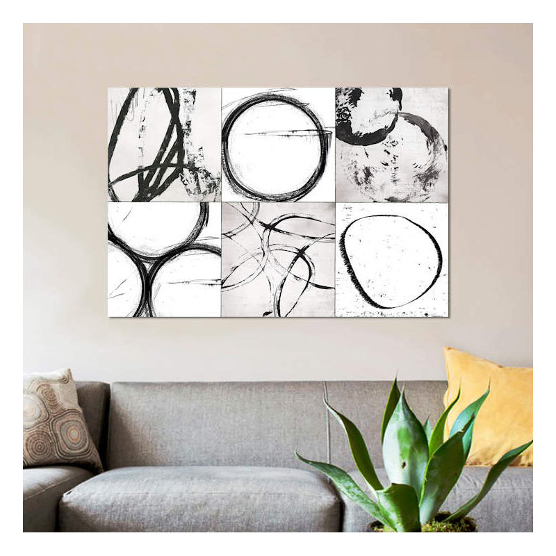 « basic grey », impression sur toile, H 8 po x l 12 po x P 0,75 po