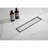 12 Inches Linear Shower Drain, Included Hair Strainer And Leveling Feet, Flange