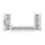 Chaely Unfinished Entertainment Centre for TVs up to 78" with Fireplace Included