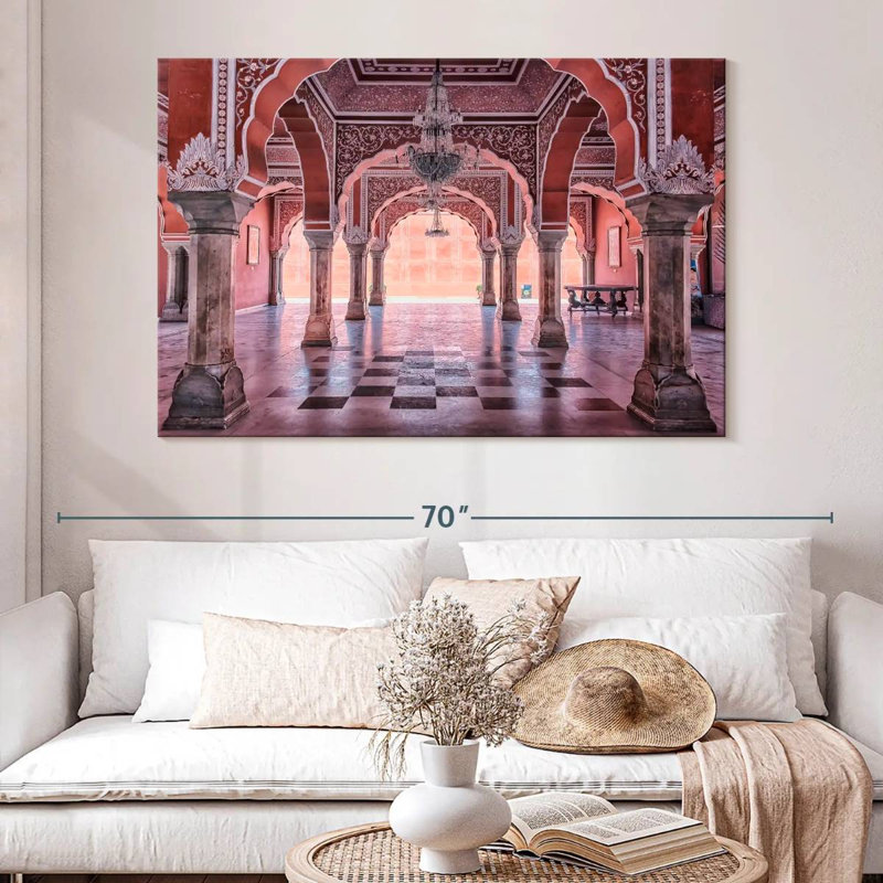 Ravi Jaipur Palace Arches, H 34 po x l 51 po