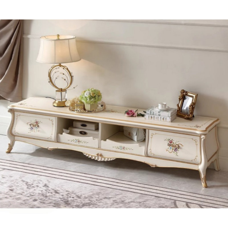 Creative Painted TV Cabinet