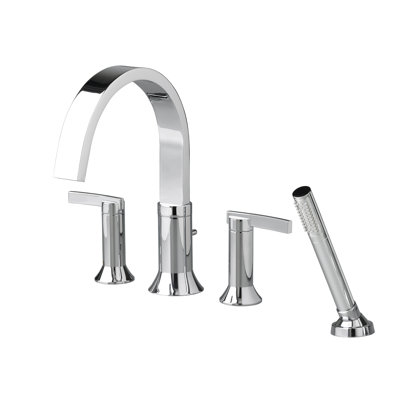 Berwick 2 Handle Deck Roman Tub Faucet with Diverter