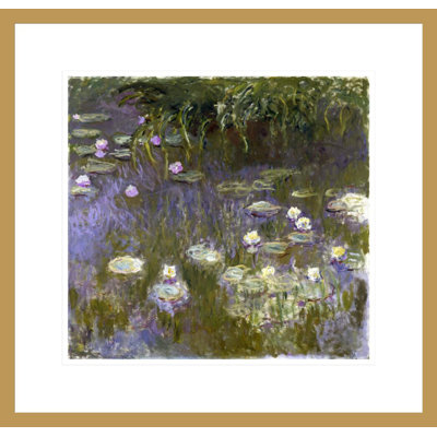 Nymphéas par Claude Monet - Impression sur toile
