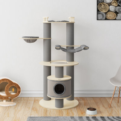 66"H Large Tall Cat Tree