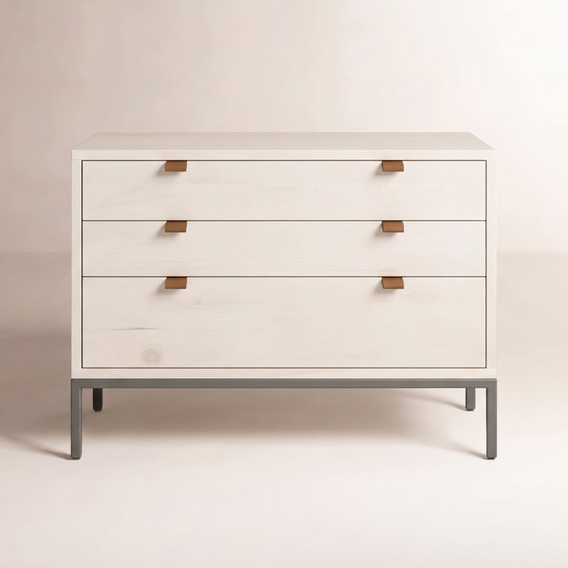 Trey 3 - Drawer Dresser, Dove Poplar