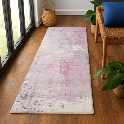 Tapis abstrait lavable à la machine de qualité supérieure Giacchetto AMF1840