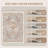Malaika Machine-Washable Non-Slip Medallion Area Rug-2138617564-2138617568